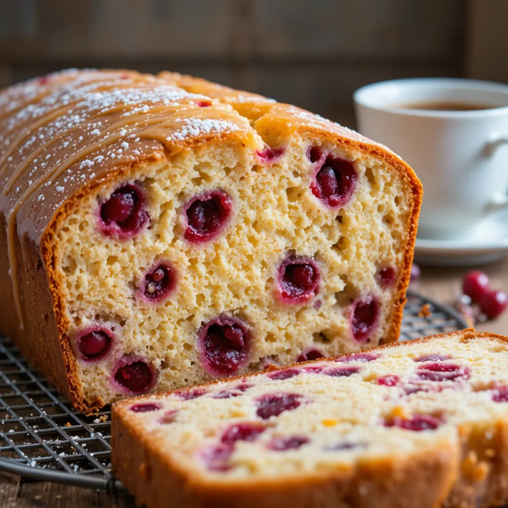 Cranberry Cake Loaf