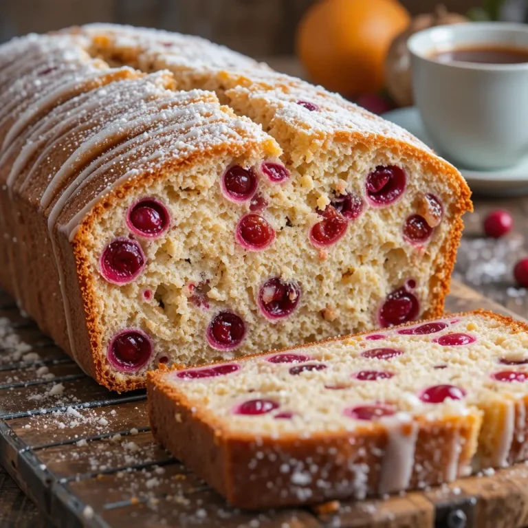Cranberry Cake Loaf