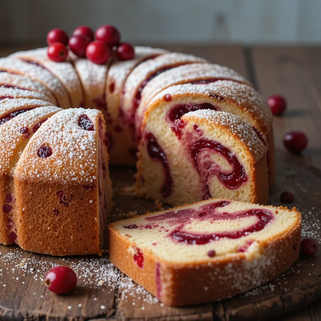 Cranberry Jam Cake