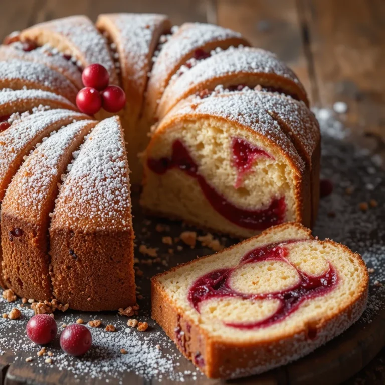 Cranberry Jam Cake