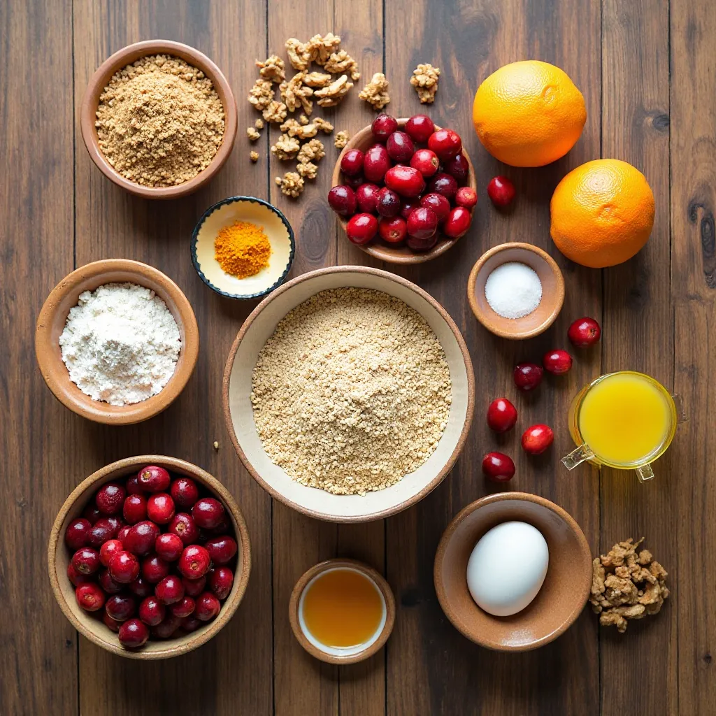 Cranberry Orange Bran Muffins