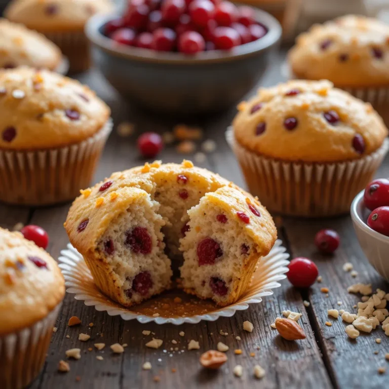 Cranberry Orange Relish Muffins