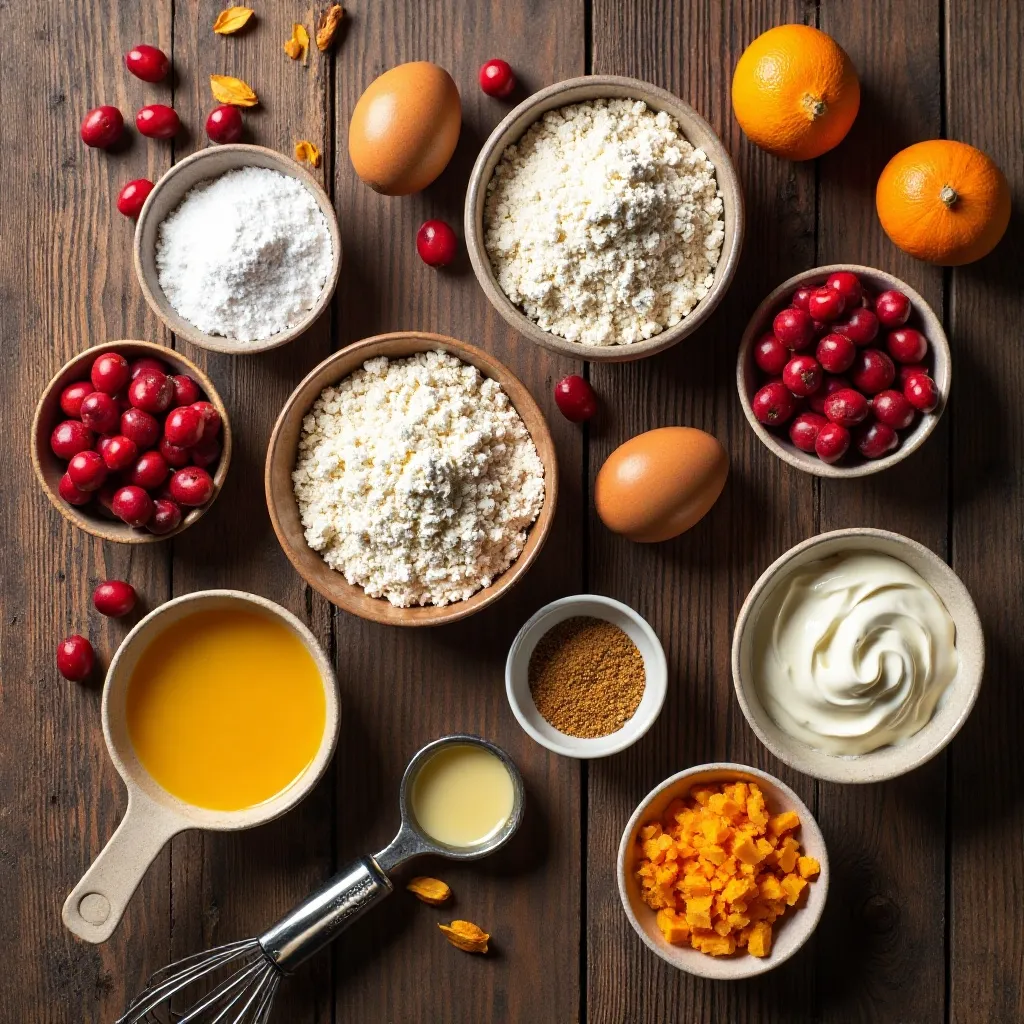 Cranberry Orange Zest Muffins