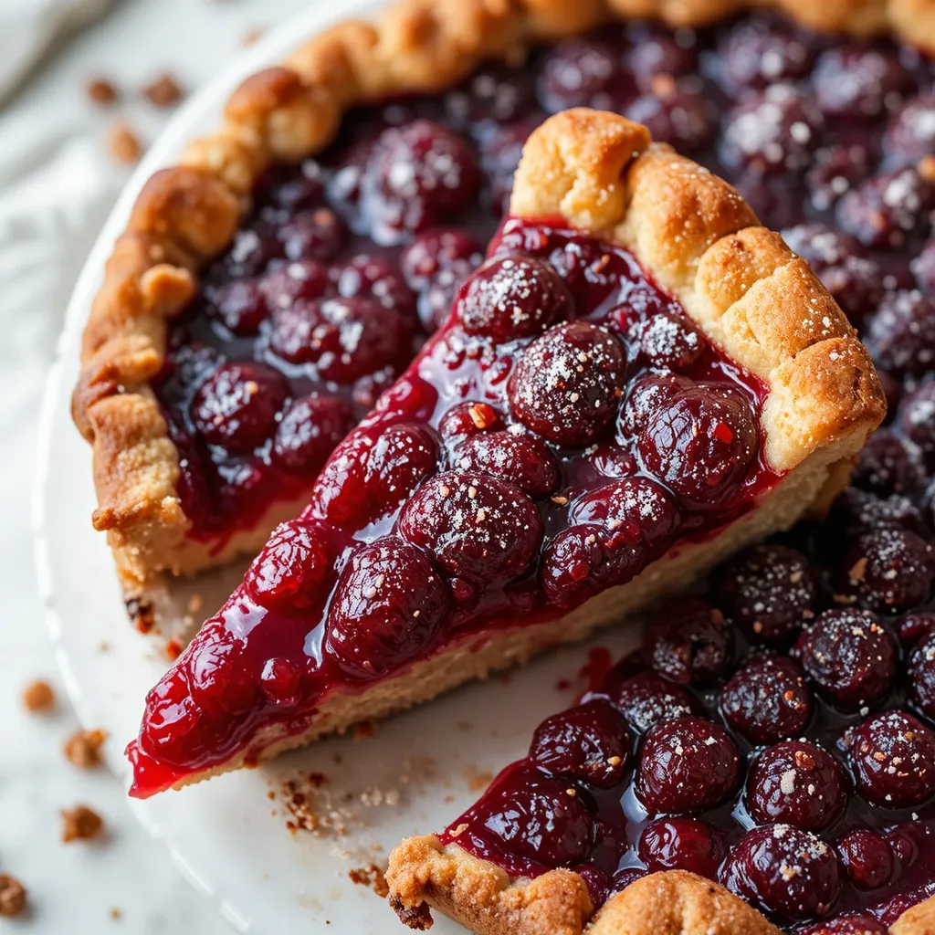 Cranberry Sauce Tart
