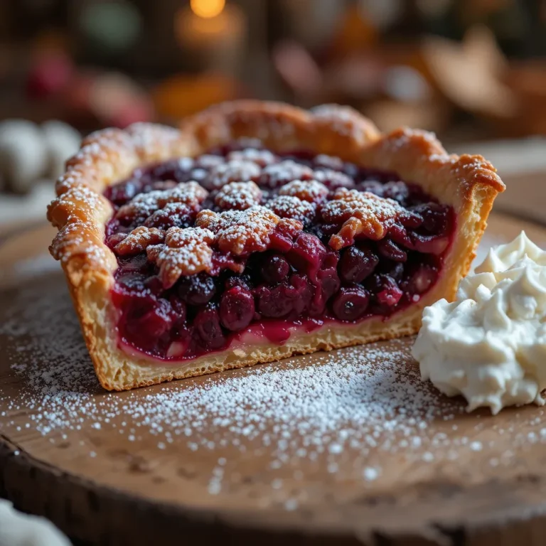Cranberry Tart Recipe