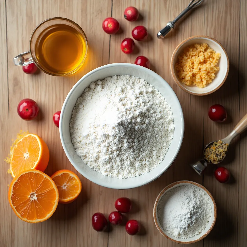 Glaze for Cranberry Orange Muffins