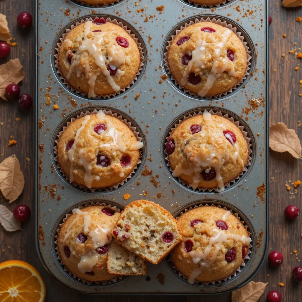Glaze for Cranberry Orange Muffins