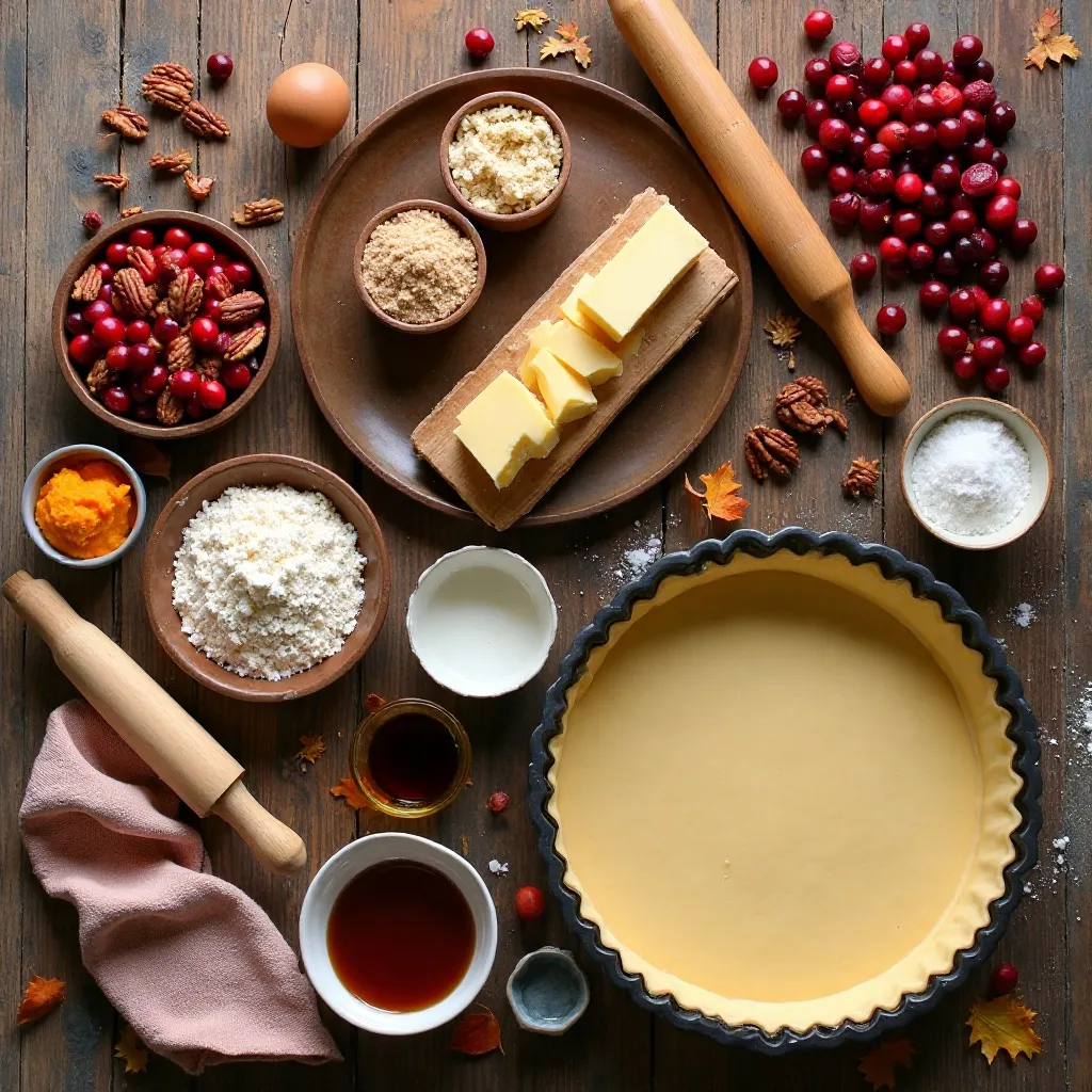 Pecan Cranberry Tart